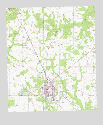 Dawson, GA USGS Topographic Map