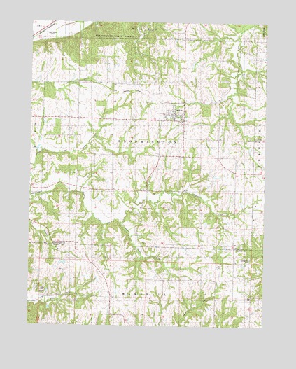 De Kalb, MO USGS Topographic Map