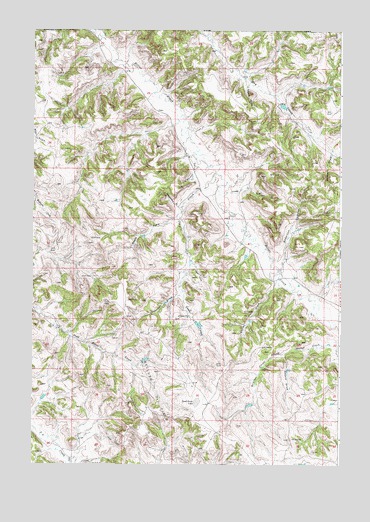 Dead Horse Lake, WY USGS Topographic Map