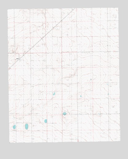 Delphos, NM USGS Topographic Map