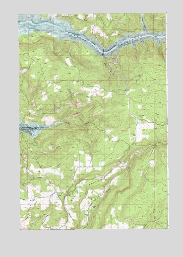 Dent, ID USGS Topographic Map