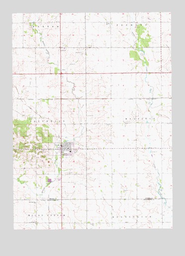 Denver, IA USGS Topographic Map
