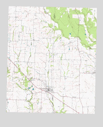 Deport, TX USGS Topographic Map