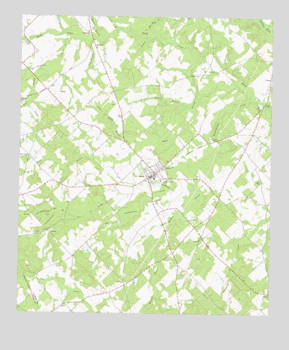 Dexter, GA USGS Topographic Map