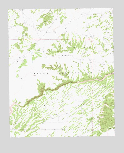 Dipping Water Well, AZ USGS Topographic Map