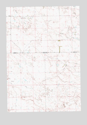 Dogie Butte, SD USGS Topographic Map