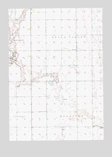 Doland SW, SD USGS Topographic Map