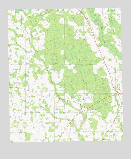 Donalsonville NE, GA USGS Topographic Map