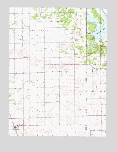 Donovan, IL USGS Topographic Map