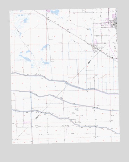 Dos Palos, CA USGS Topographic Map