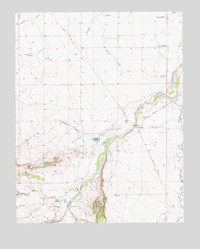 Doyle Bridge, CO USGS Topographic Map
