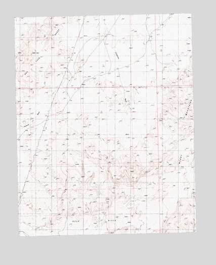 Dry Lake SE, NV USGS Topographic Map