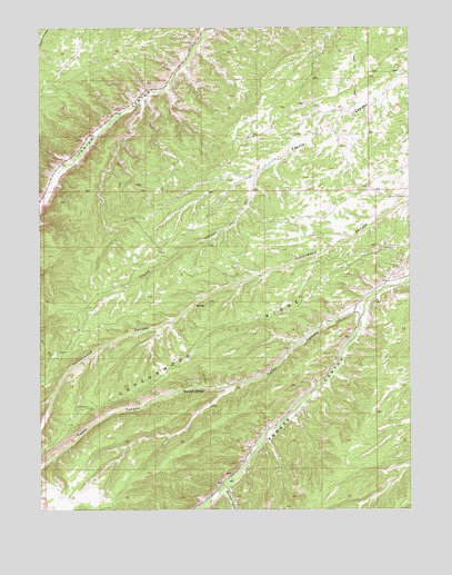 Duchesne SW, UT USGS Topographic Map