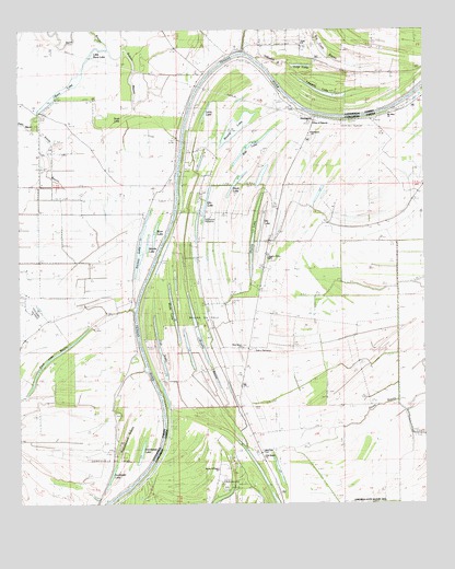 Dunbarton, LA USGS Topographic Map