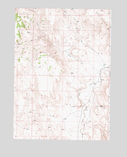 Dunnean, OR USGS Topographic Map