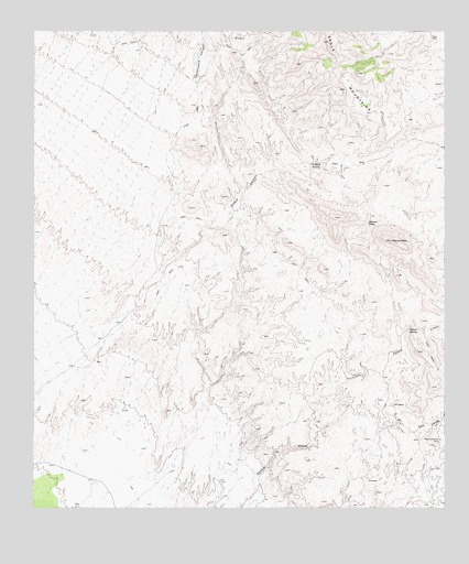 Eagle Mountains SE, TX USGS Topographic Map