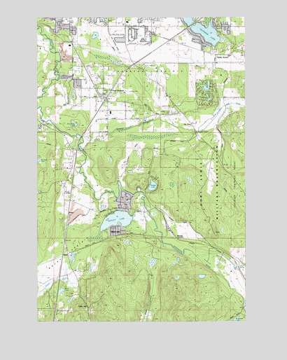 East Olympia, WA USGS Topographic Map