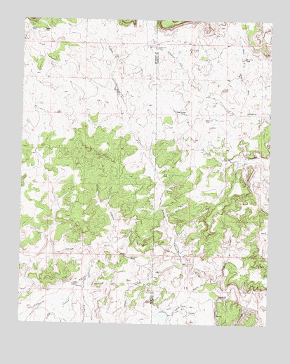 Canada Calladita, NM USGS Topographic Map