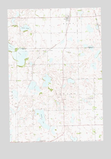 Eden, SD USGS Topographic Map