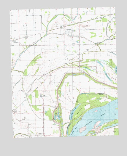 Edmondson, AR USGS Topographic Map