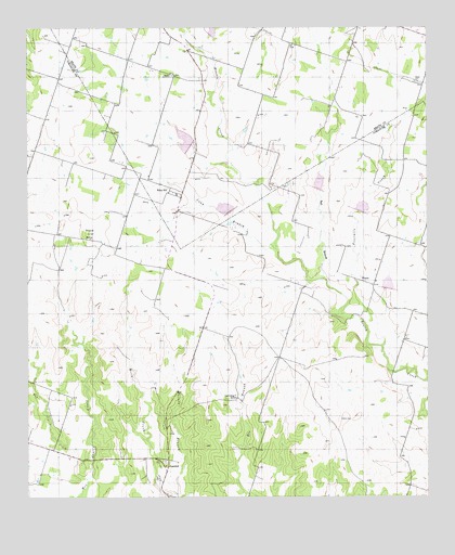 Edna Hill, TX USGS Topographic Map