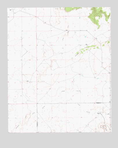 Canada Colorado, NM USGS Topographic Map