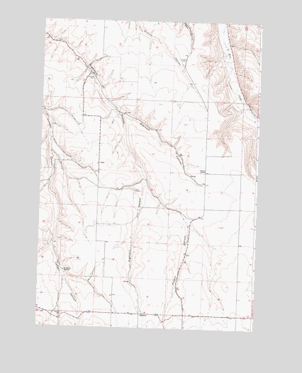 Eightmile, OR USGS Topographic Map