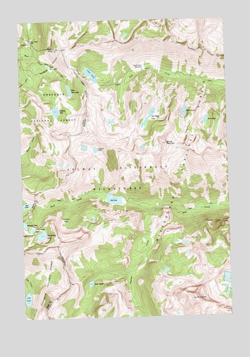 El Capitan, MT USGS Topographic Map