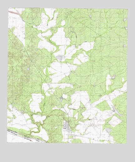 El Indio, TX USGS Topographic Map