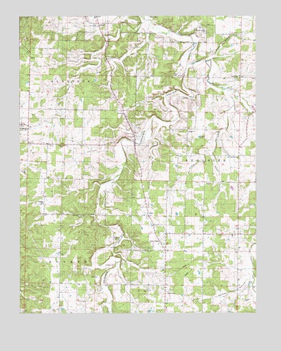 Eldridge East, MO USGS Topographic Map