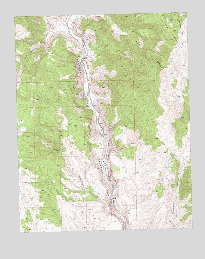 Elgin NE, NV USGS Topographic Map