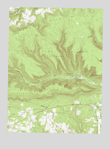 Elk Grove, PA USGS Topographic Map