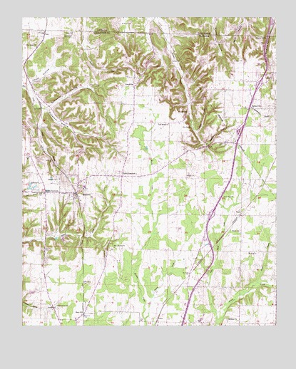 Elkmont, AL USGS Topographic Map