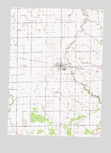 Elkton, MI USGS Topographic Map