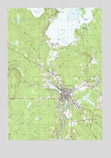 Ellsworth, ME USGS Topographic Map