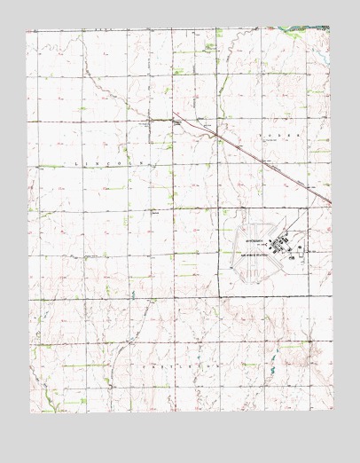 Elmer, KS USGS Topographic Map
