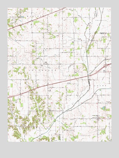 Eminence, IN USGS Topographic Map