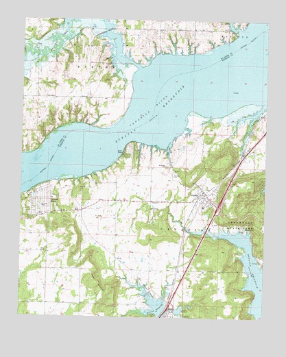 Canadian, OK USGS Topographic Map