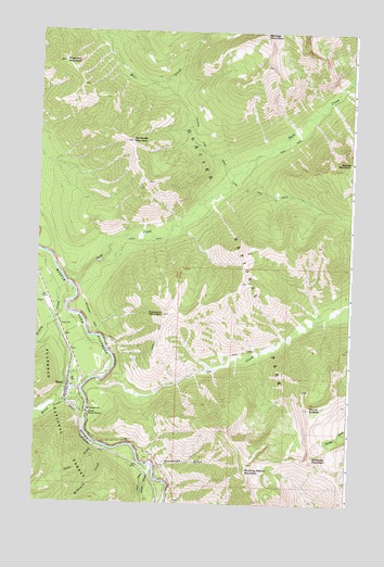 Essex, MT USGS Topographic Map