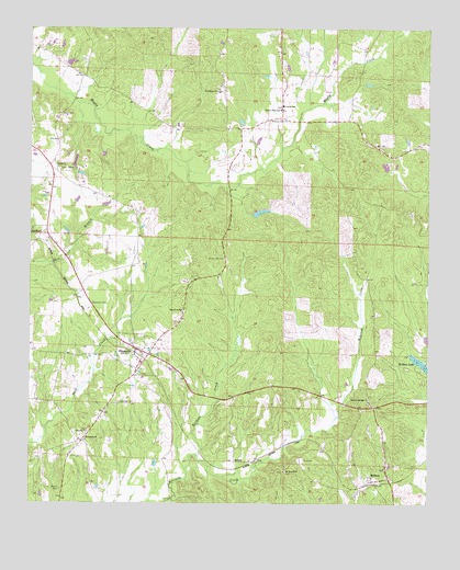 Ethelsville, AL USGS Topographic Map