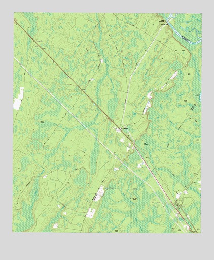Everett, GA USGS Topographic Map
