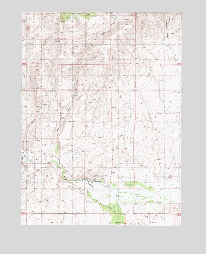 Spring Creek, NV USGS Topographic Map