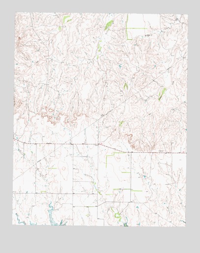 Canadian SE, TX USGS Topographic Map