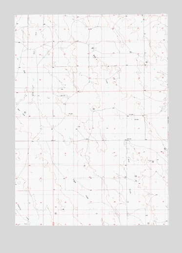 Fairview, WY USGS Topographic Map