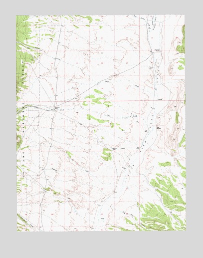 Fish Springs, NV USGS Topographic Map