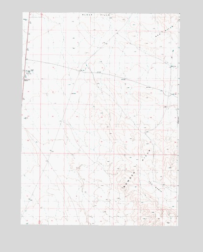 Flat Top Mountain SE, OR USGS Topographic Map