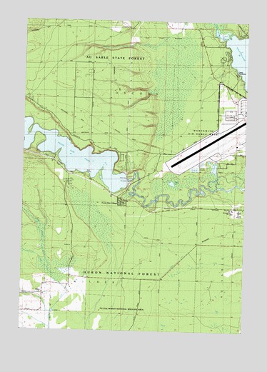 Foote Site Village, MI USGS Topographic Map