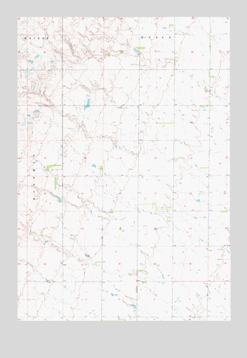 Forbes SW, SD USGS Topographic Map