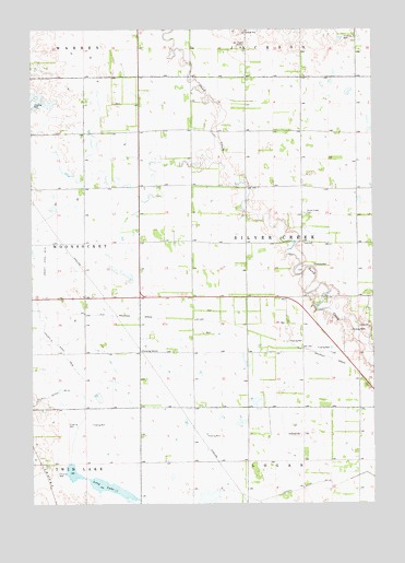 Forestburg SW, SD USGS Topographic Map