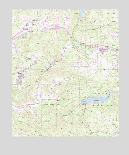 Alpine, CA USGS Topographic Map